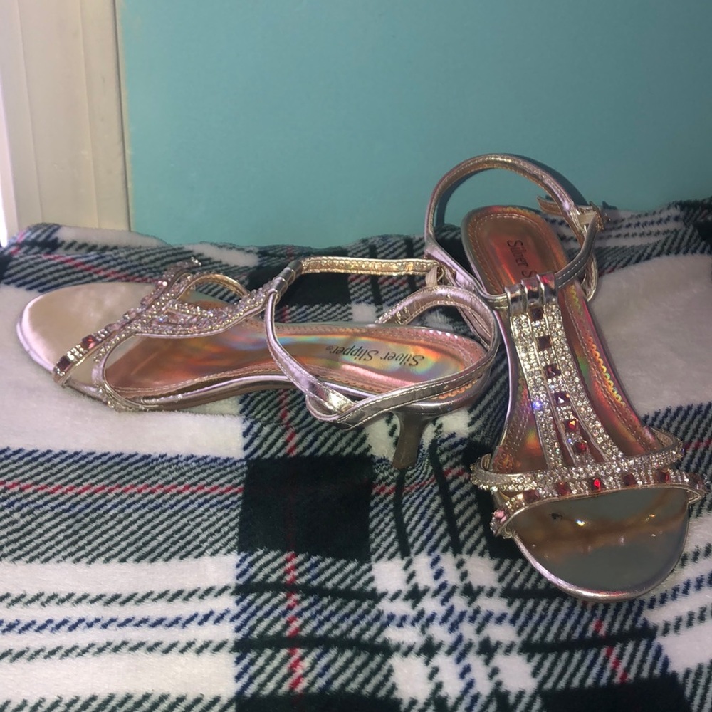 Golden heels